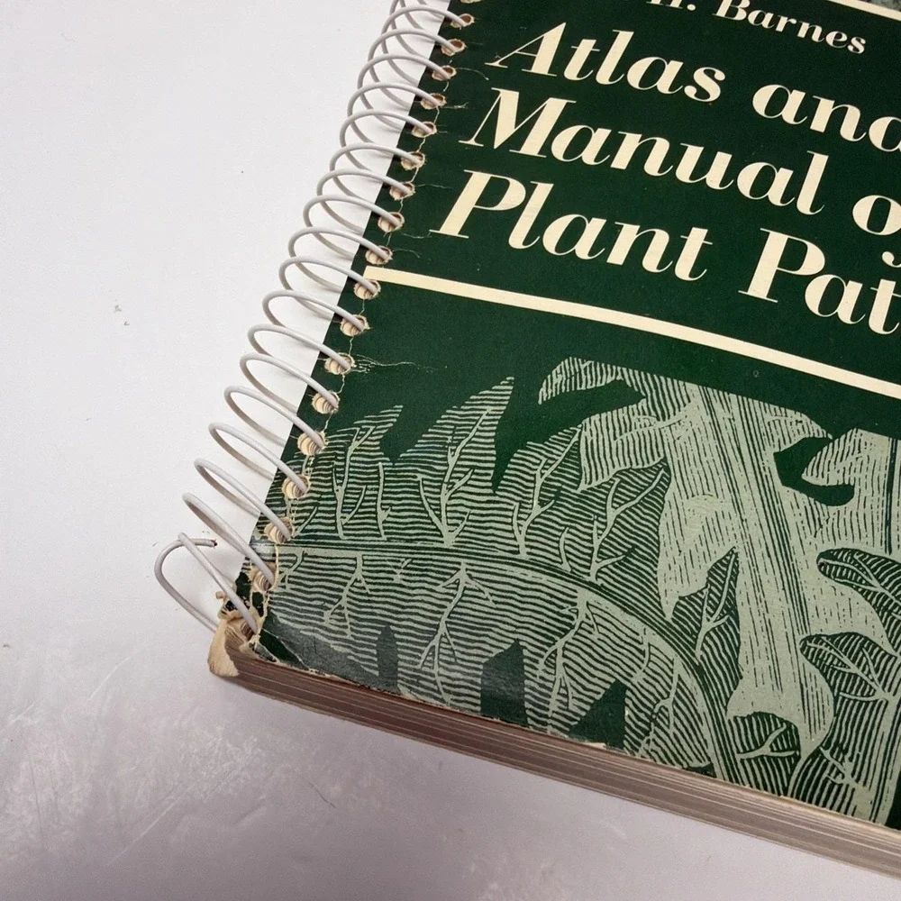 Atlas and Manual of Plant Pathology by Ervin Barnes 1979, Spiralbound Paperback